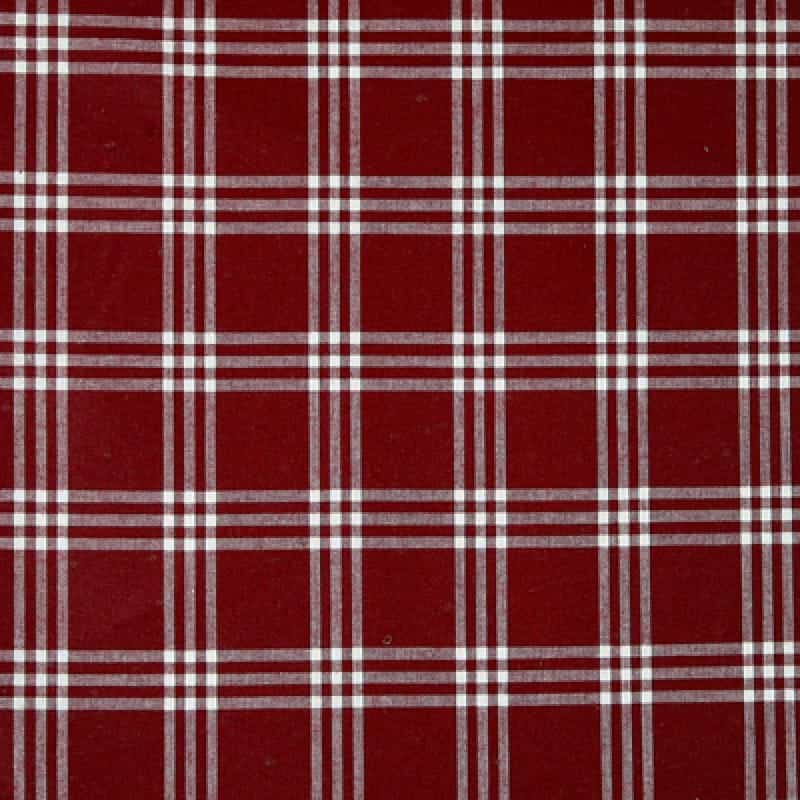 French check tablecloth