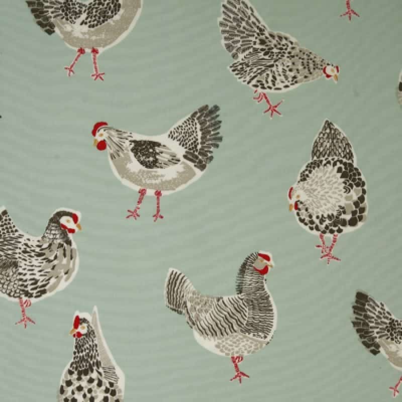Rooster wipe clean tablecloth