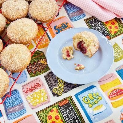 RASPBERRY DONUT MUFFIN EASY RECIPE 