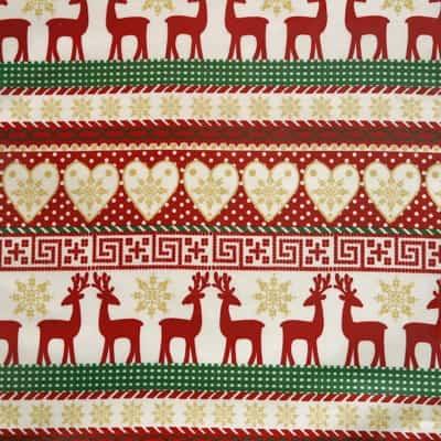 Wipeable oilcloth Christmas Tablecloths