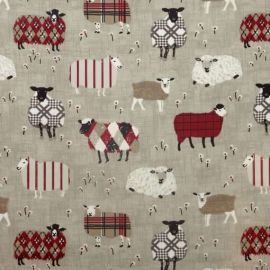 Baa baa oilcloth 133 x 170 cm long