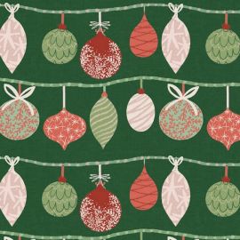 Baubles oilcloth tablecloth