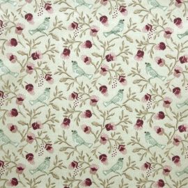 Birdsong Chintz oilcloth tablecloth