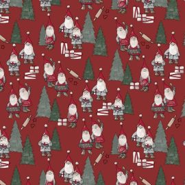 Christmas Gnomes PVC tablecloth