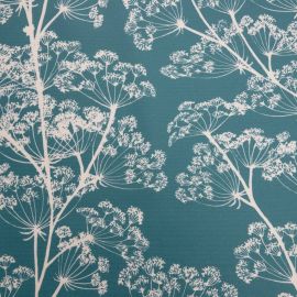 Cowslip Indigo oilcloth tablecloth