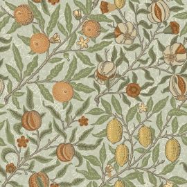 William Morris fruits lichen teflon coated tablecloth