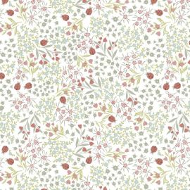 Ladybird garden PVC tablecloth
