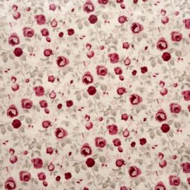 Maude Raspberry oilcloth tablecloth