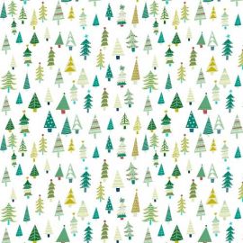 Pine Forest oilcloth tablecloth