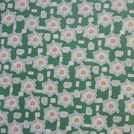 Scandi sap green oilcloth tablecloth