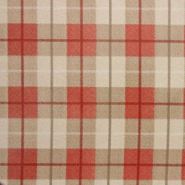 Tartan Red oilcloth tablecloth