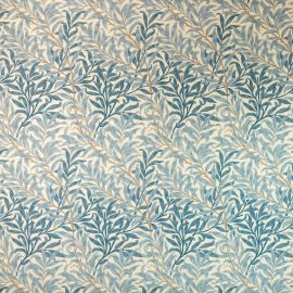 William Morris Willow Bough Blue teflon coated tablecloth