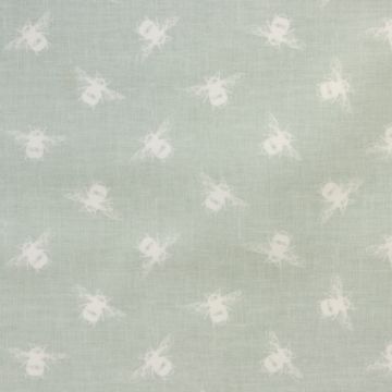 Bees Duck Egg oilcloth tablecloth