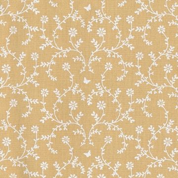 Claire ochre oilcloth tablecloth