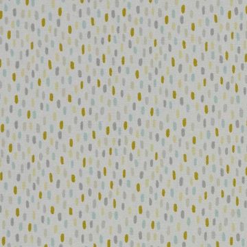 Dash teal oilcloth tablecloth