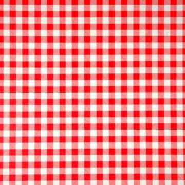 Delta Red PVC tablecloth