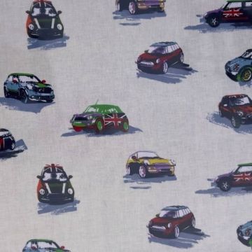 Mini road trip oilcloth tablecloth