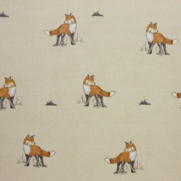 Mr Fox oilcloth tablecloth