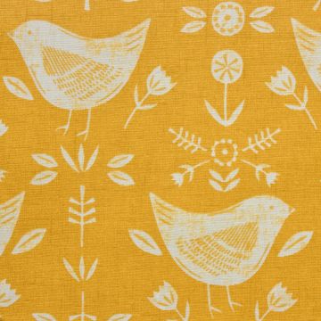 Narvik Ochre oilcloth tablecloth 