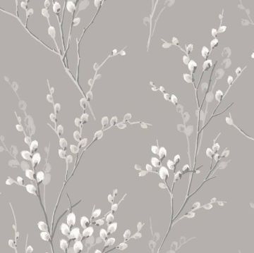 Laura Ashley Pussy Willow Steel Teflon Coated Tablecloth