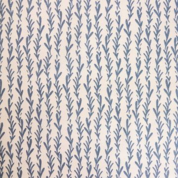 Tide blue oilcloth tablecloth