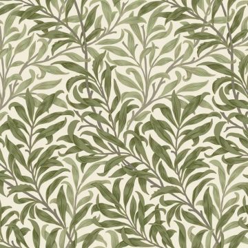 William Morris willow bough moss teflon coated tablecloth