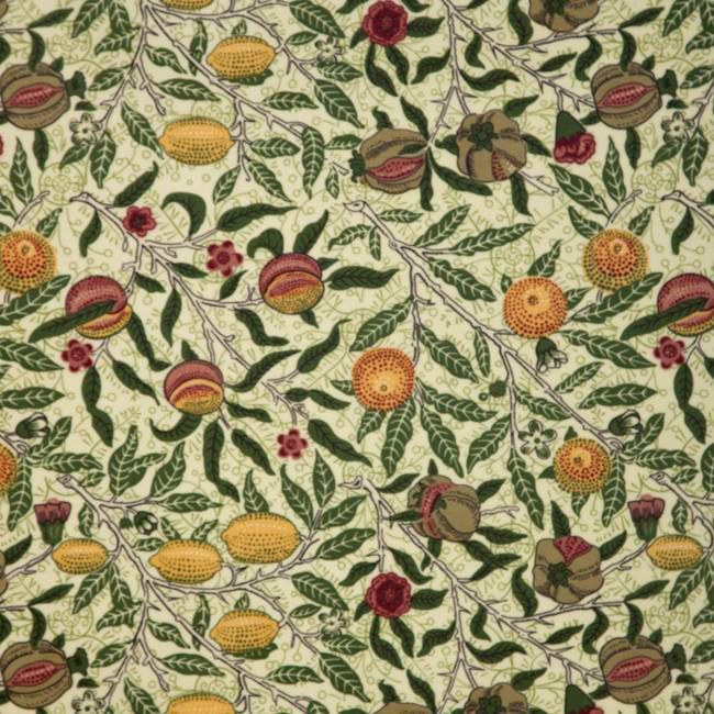 oilcloth fabric William Morris Fruits Major Wipe Easy Tablecloths